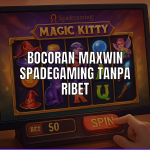 Slot mesin dari Spadegaming menampilkan bocoran maxwin